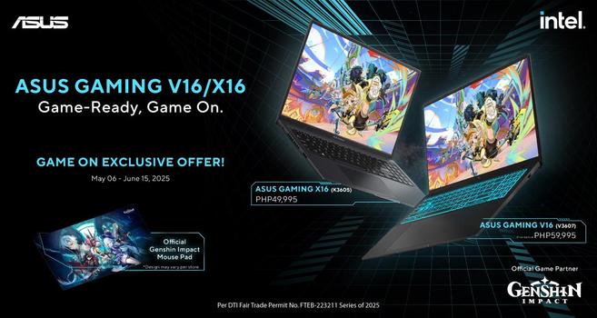 Game-Ready, Game On: ASUS Gaming V16/X16 launches in Philippines.