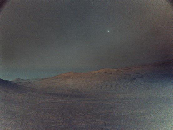 Mars by night