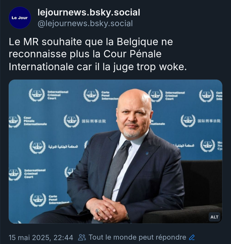 Capture d'écran du titre de presse satirique du le jour news.
