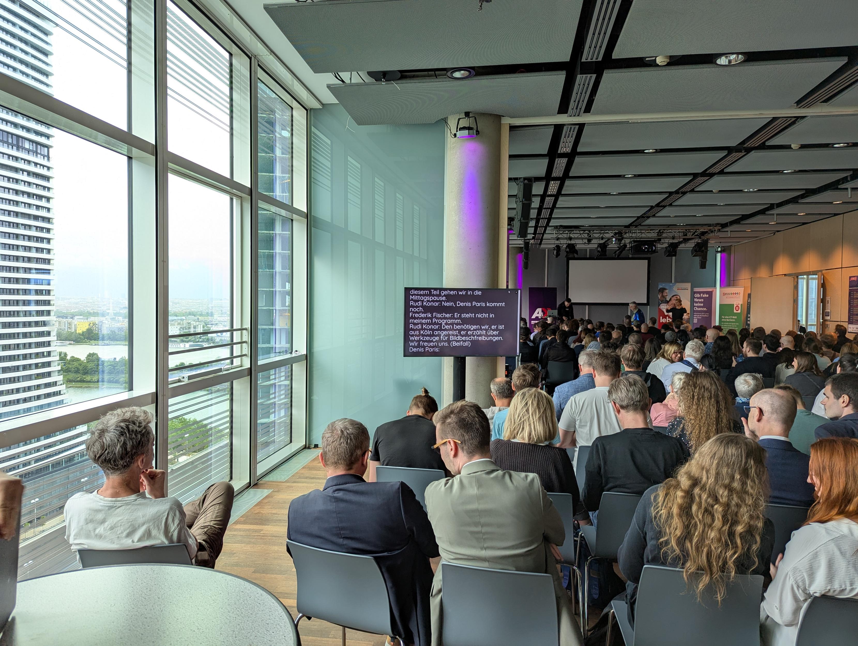 Had a wonderful day attending A-Tag in Vienna. The (accessibility) talks were fantastic and it was a great pleasure m...