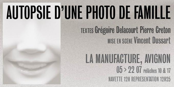 A LA MANUFACTURE DU 5 AU 22 JUILLET 2025