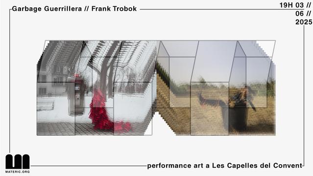 performance art a les Capelles del Convent de Barcelona amb Frank Trobok i Garbage Guerrillera //
