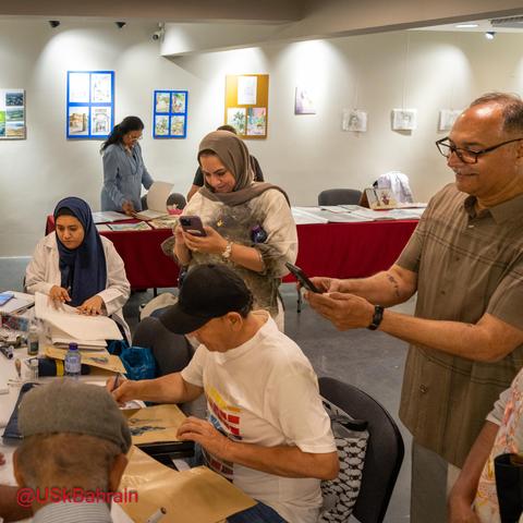 🎉✨ Happy 1st Anniversary, USk Bahrain! 🎉✨

As we celebrate this milestone, we also honour the incredible memories from the International USk Week 2025, which beautifully concluded with our very first USk Bahrain Members Exhibition! 🖼️❤️

Thank you to all our talented sketchers for your passion, creativity, and community spirit. Together, we’re bridging cultures through art!
Join us in looking forward to many more inspiring moments ahead!

📅 Stay tuned for upcoming events and sketching sessions!

#uskbahrain #urbansketchers #anniversarygifts #uskweek2025 #artcommunity #sketchingtogether
#manama #bahrain🇧🇭