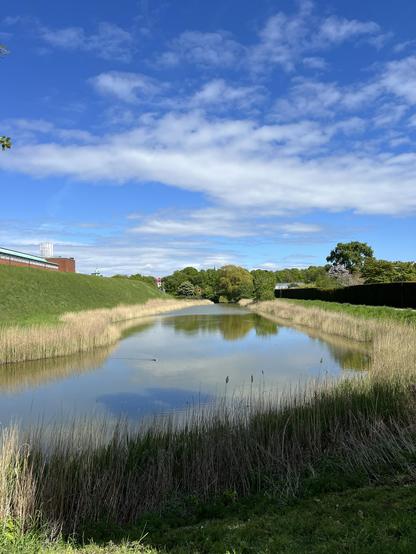 View over a river.