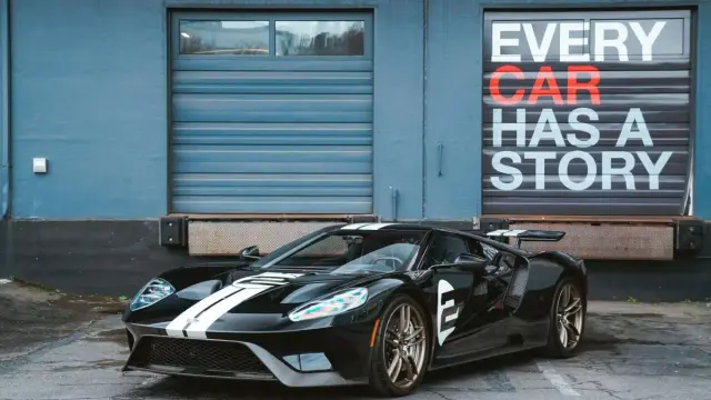 You could bid on a piece of racing game history as a Forza Motortport 6 cover star Ford GT is up for auction with funds going to gaming charity SpecialEffect 
One of just 27 '66 Heritage Models, it was kept in the lobby of Forza developers Turn 10 Studios