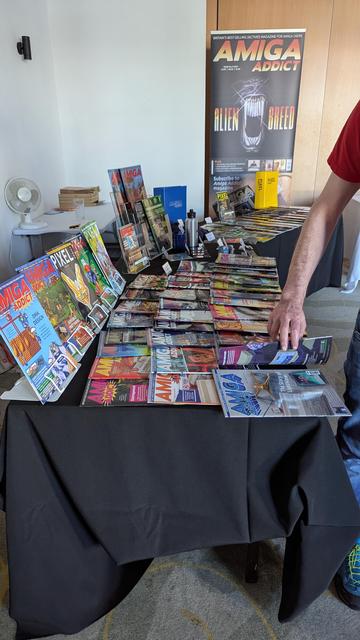 Two full tables of Addict Mags!