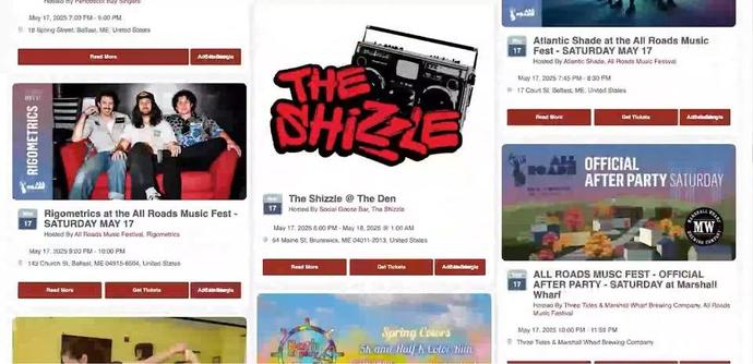 Main Street Maine Spring 2025 Events