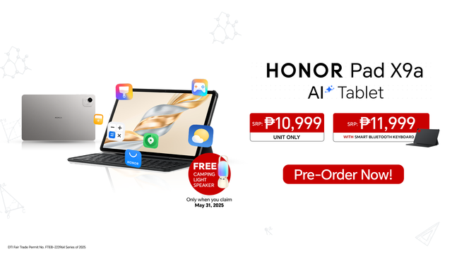 Perfect back-to-school AI tablet: HONOR Pad X9a