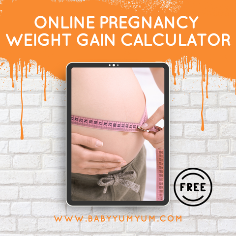 Pregnancy is a beautiful journey, but it can sometimes feel overwhelming trying to understand how much weight gain is healthy. 🤰 BabyYumYum's FREE Pregnancy Weight Gain Calculator is here to help! 🧡 🗓️ Whether you're in the early stages or nearing the end, knowing where you stand can bring peace of mind. 🌸