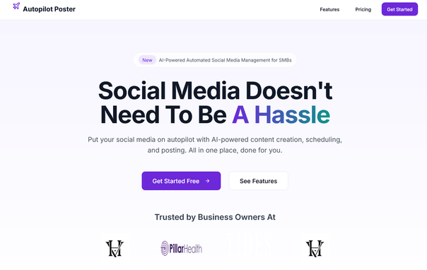 Social Media Doesn't Need To Be A Hassle: Fully automated AI social media manager that makes posts for you n stuff