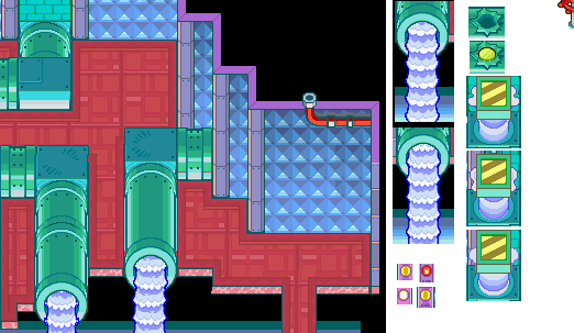 sewers zone with animation frames (?)