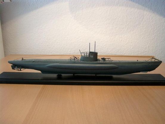 Revell Kriegsmarine U-Boat U-743 1/125 scale model.