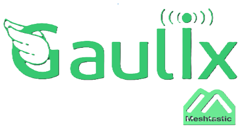 logo Gaulix sous meshtastic