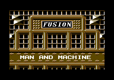 Screenshot of "The Hunt for Red October" - Crack: Fusion - Published by Grandslam Entertainment Ltd. on Commodore 64 (1987)