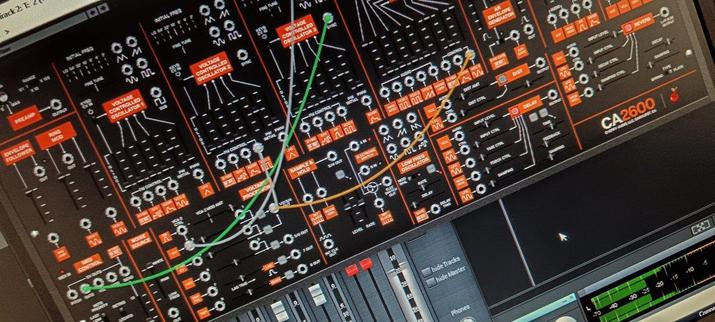 an ARP 2600 Modular Synth
A Software by Cherry Audio