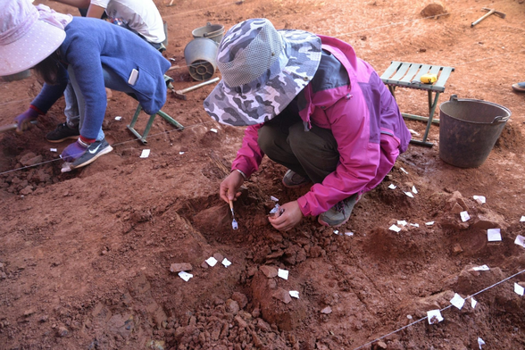 The artifacts found at Longtan, in southwest China, as old as 60,000 years