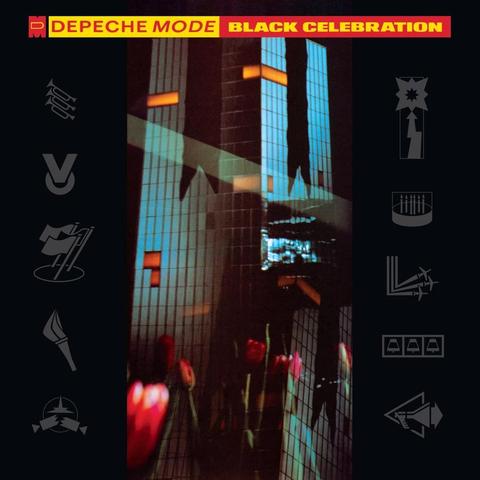An image of the cover of the album 'Black Celebration' by Depeche Mode