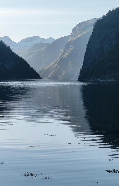 Tafjord in the evening light