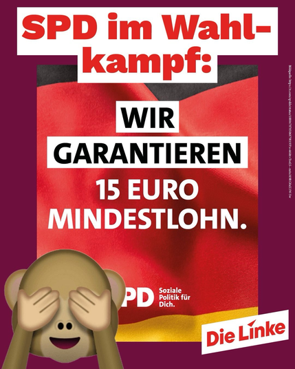 SPD: wir garantieren 15 Euro Mindestlohb.