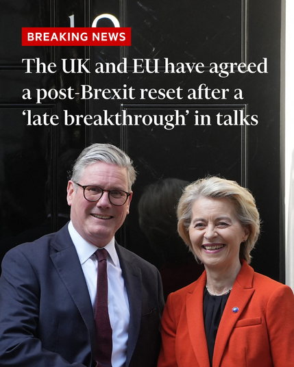 Post-brexit reset between EU and UK