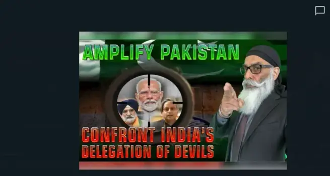 Image representative of the Sikhs for Justice (SFJ) organization which has announced its “Kill Modi Politics” campaign. 