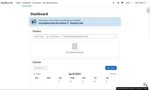 moodle elearnig application