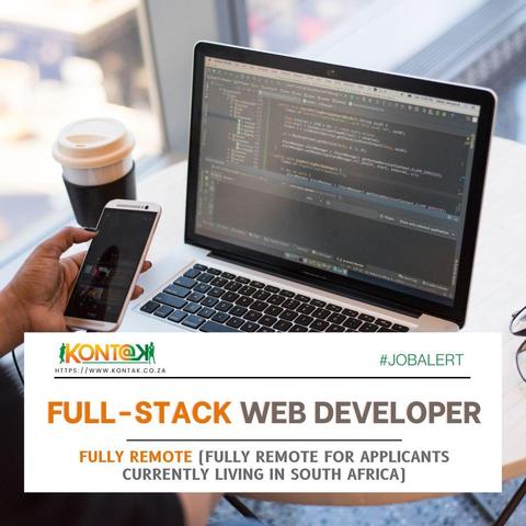 Full-Stack Web Dev (JB5345) - 🇿🇦 SA-based 