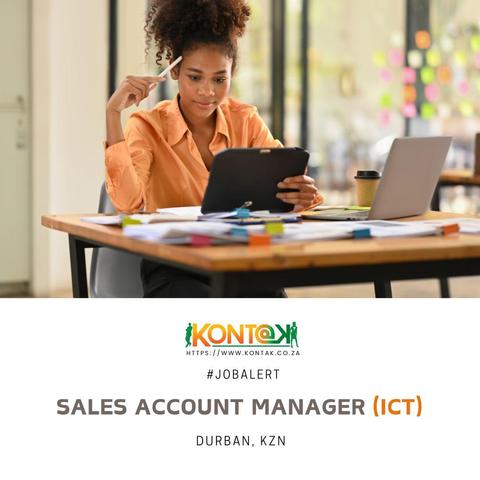 Sales Account Manager (ICT) (JB5347) at Kontak Recruitment in Durban, KZN
