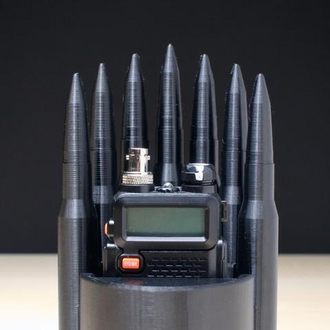 UV-Commander holding the king of all radios - UV-5R