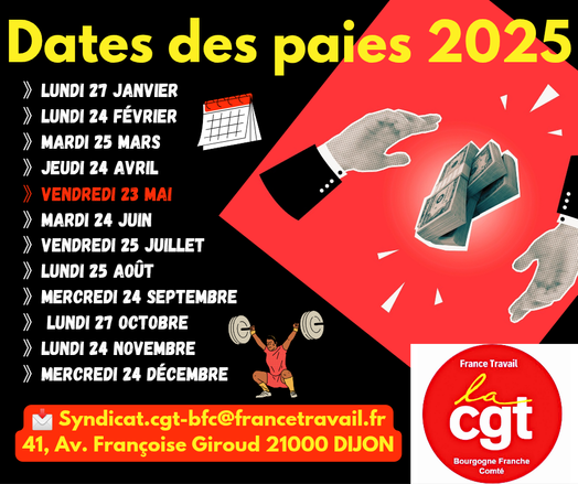 #CGT #FRANCETRAVAIL #BFC