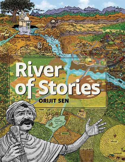Front cover of RIVER OF STORIES by Orijit Sen