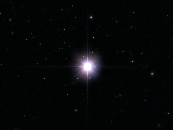 The star Izar as seen by the Odyssey Pro. 