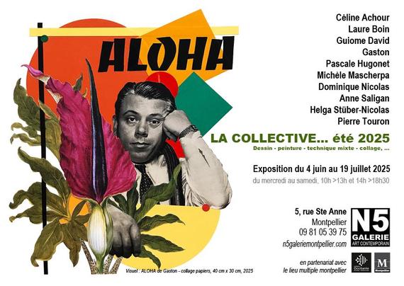 Venez découvrir mes derniers collages lors de l'exposition collective d'été à la @N5GALERIE 😍 . À partir du 4 juin 2025.
https://n5galeriemontpellier.com/