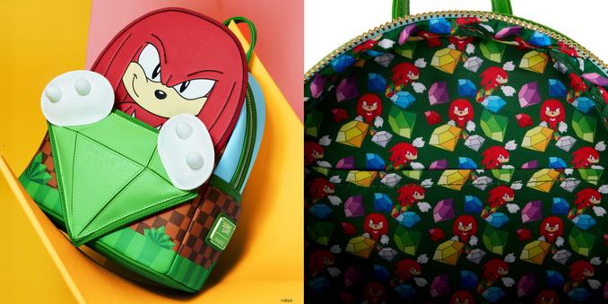 Knuckles and the Master Emerald Star in Limited Loungefly Merch Drop
