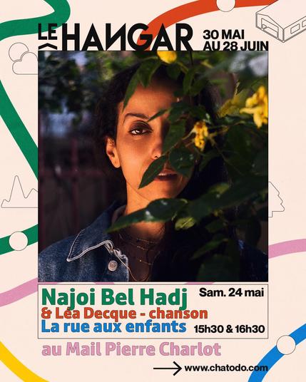 Concert de Najoi Bel Hadj à Blois samedi 24 mai, mail Pierre Charlot