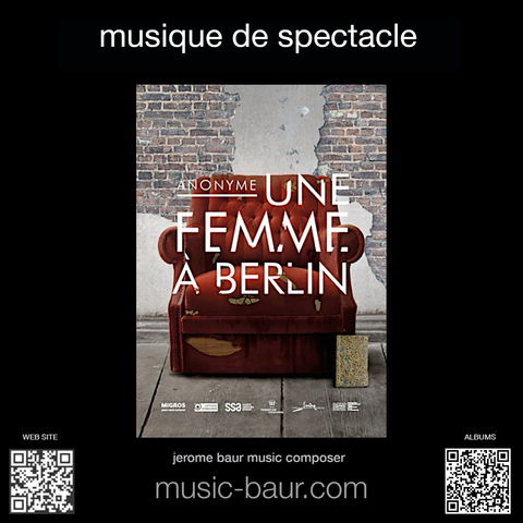 Poster d’une femme à Berlin - théâtre 