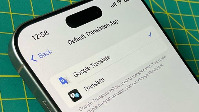 New iPhone Feature: Set Google Translate as Default Easily.