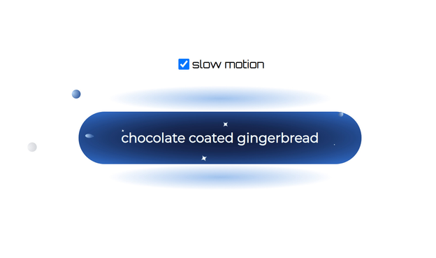 Screenshot of the gravity button. Shows round particles appearing and getting pulled towards the button. As they approach, they accelerate and get stretched before smashing into the button and causing sparks.