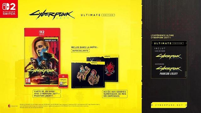 Petite mise à jour de la préco pour #Cyberpunk2077 sur #Swtich2