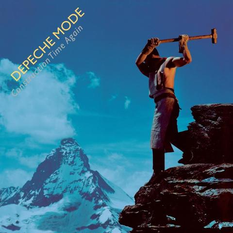 An image of the cover of the album 'Construction Time Again' by Depeche Mode