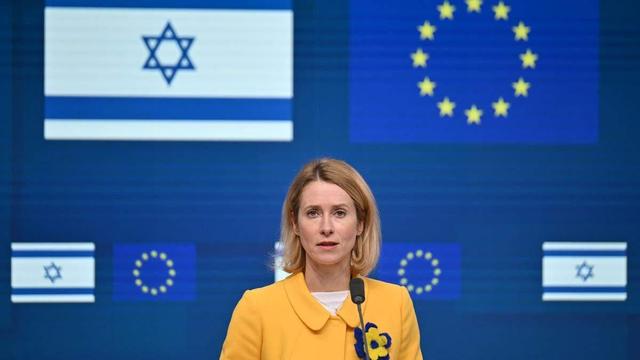 Druk groeit op EU-buitenlandchef Kaja Kallas om “iets” te doen tegen Israël