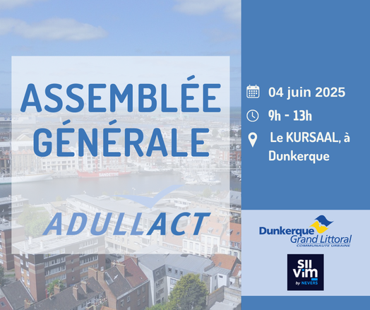 📢 La Lettre de l'ADULLACT n°125 - Mai 2025, Spéciale Assemblée Générale, est disponible !  Il ne reste plus que 4 jours pour vous inscrire !

Toutes les infos pratiques sur l'AG du 4 juin 2025 au Palais des Congrès - Le Kursaal, Dunkerque. 

Inscriptions obligatoires avant le 25/05 à 23h59. Découvrez aussi "Ça peut vous intéresser" ! 👉  https://s25mn.mjt.lu/nl3/XBYv7hsQIqKpZAMB1c2rBw?hl=en

Nous vous attendons nombreux à l'Assemblée Générale !

#ADULLACT  #AssembléeGénérale #LogicielLibre #SIIViM #CollTerr