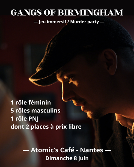 Un membre des Peaky Blinders
