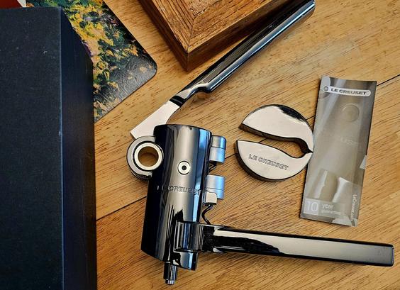 Le Creuset Leverpull LM 10B, heavy, durable, a big step up over the originals