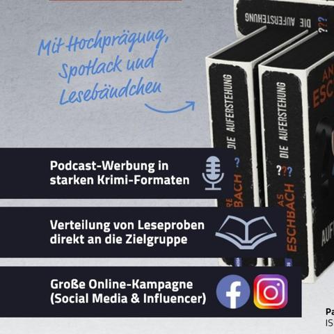 KOSMOS: Programm Neuheiten Herbst 2025 - Werbung für "Die drei ??? - Die Auferstehung" von Andreas Eschbach, S. 18 - https://www.kosmos.de/de/content/Footer/Unternehmen/Presse/Aktuelles%20Programm