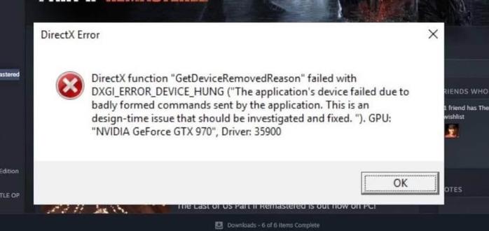 "DXGI_ERROR_DEVICE_HUNG" crashing The Last of Us Part II Remastered? 😫 Don't give up! Tweak NVIDIA Reflex, virtual memory, drivers, and more for stable gameplay. Get the fixes! #TheLastofUs #PCGaming #DXGIError
