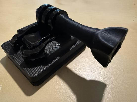 Installed in the 3D printed Arca Swiss mount and the clip adapter thing I already had several of. 