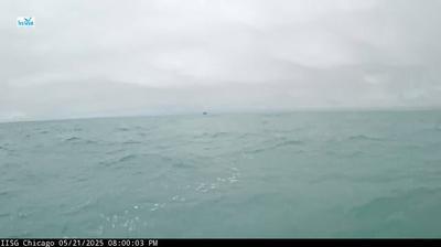 Buoy cam looking back at the Chicago skyline from a couple miles out in Lake Michigan. // Image captured at: 2025-05-22 01:38:08 UTC (about 28 min. prior to this post) // Current Temp in Chicago: 49.51 F | 9.73 C // Precip: overcast clouds // Wind: NNW at 1.006 mph | 1.62 kph // Humidity: 89%