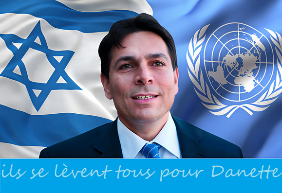 Danny DANON : Israeli Ambassador in UNO.