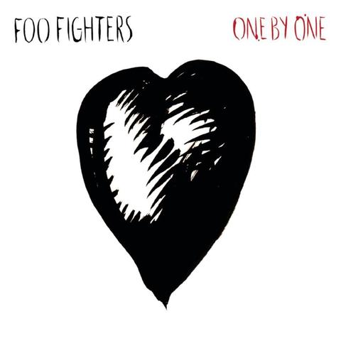 An image of the cover of the album 'One By One' by Foo Fighters